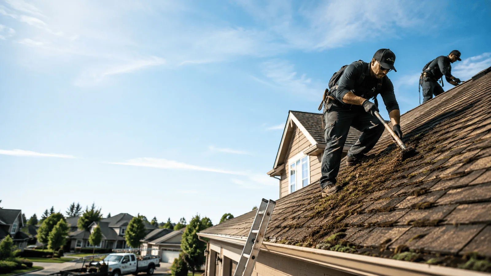 Roof Moss Removal in Stockbridge, GA near me
